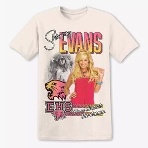 High School Musical Sharpay Evans Boyfriend Fit Girls T-Shirt Size Small